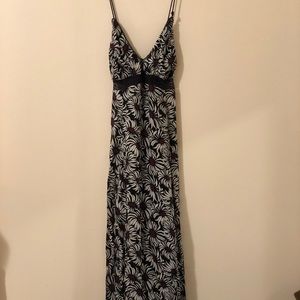 Ecote Flowy Black Floral Dress - Urban Outfitters